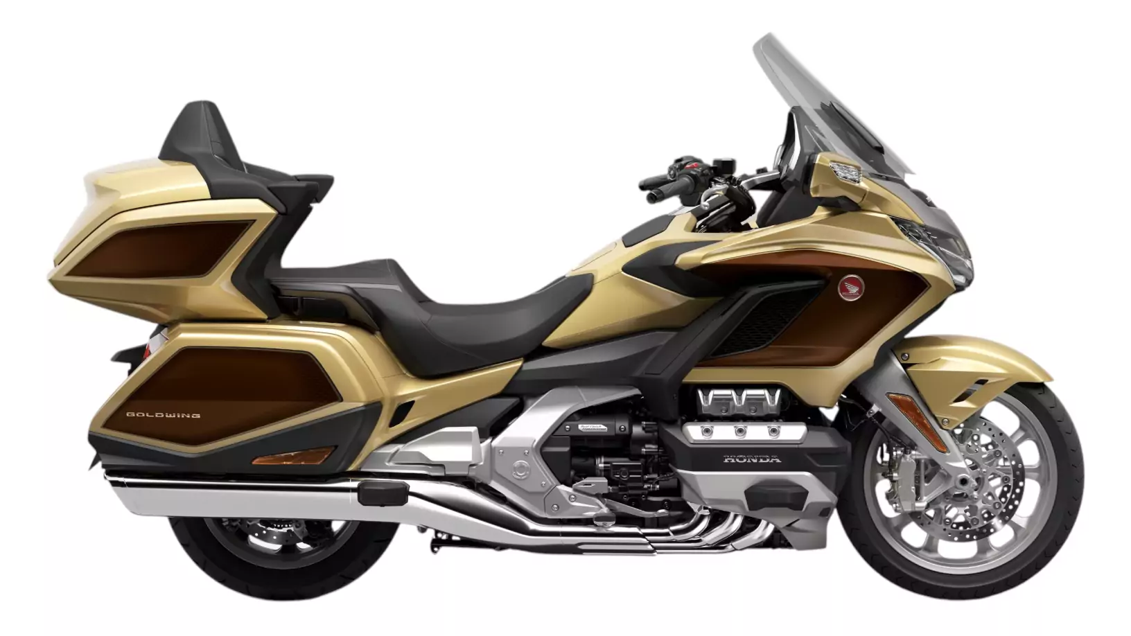 GL1800 Gold Wing Tour Eternal Gold/Mahogany Brown Metallic (50e anniversaire)