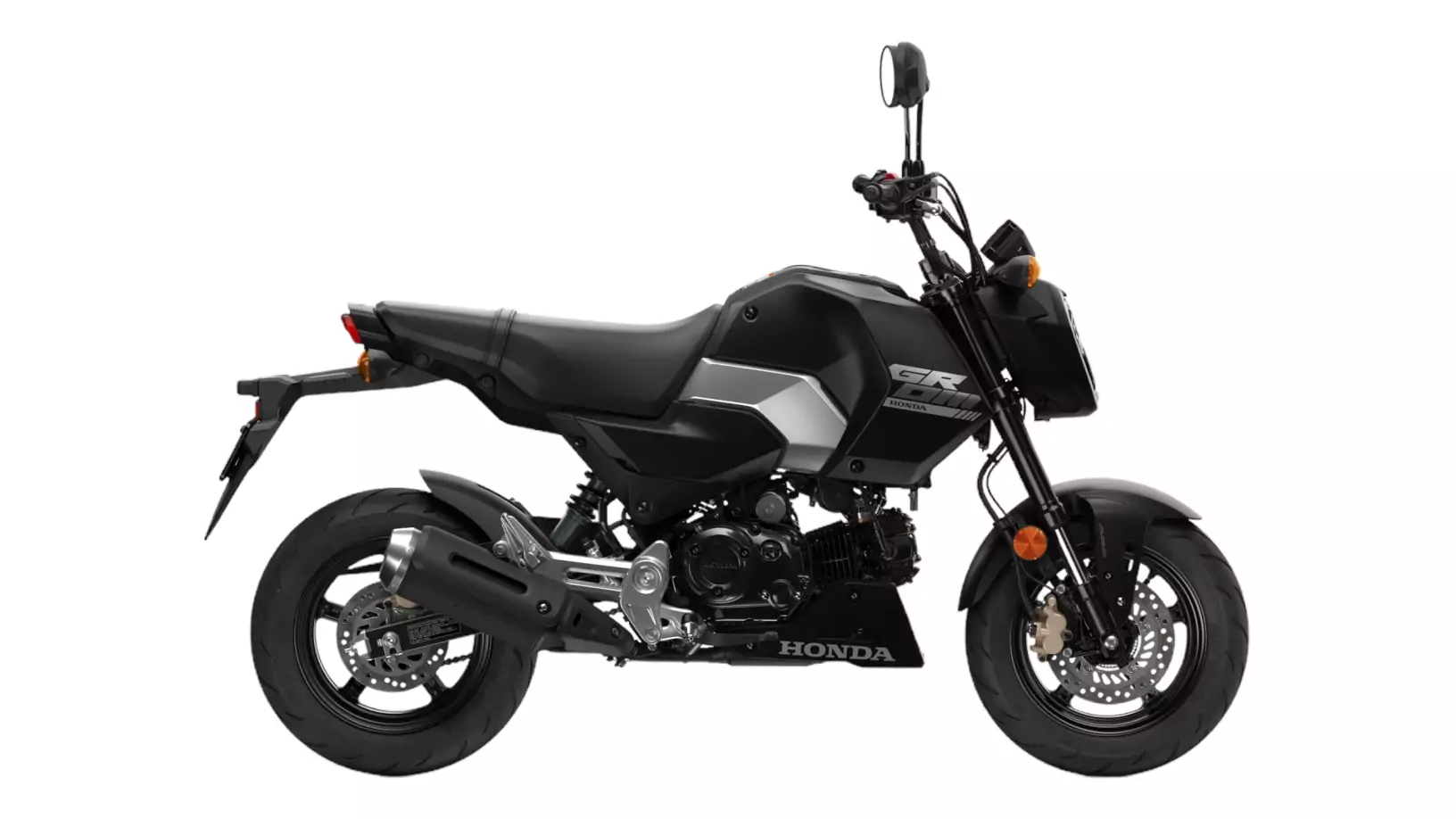 MSX125 Grom Mat Gunpowder Black Metallic