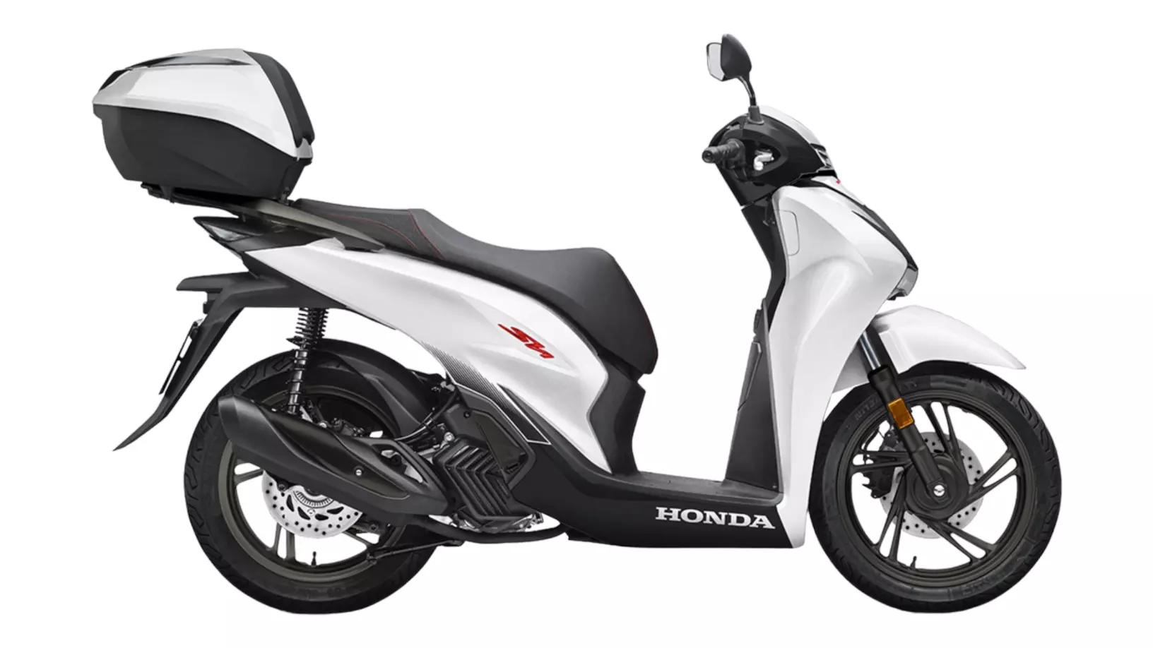 SH125i Smart Topbox Matte Pearl Cool White Limited Edition Sporty